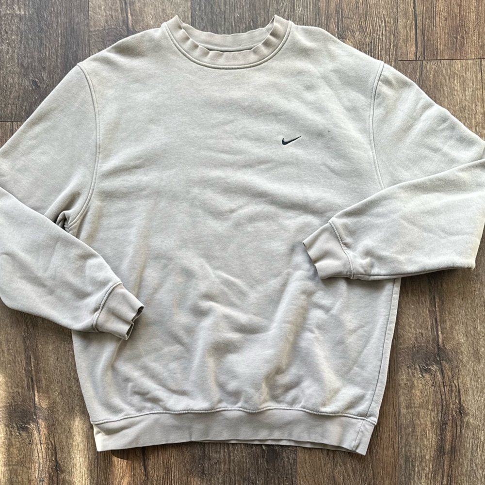 Vintage Y2K nike small check oversized Crewneck sweatshirt size XXL